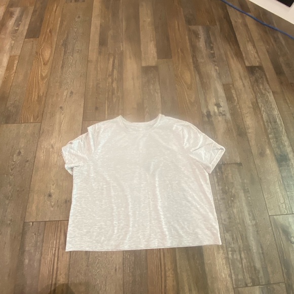 Grey cropped T shirt - Picture 2 of 6